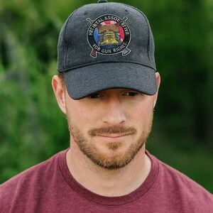 National Association for Gun Rights Hat Cap LIberty Bell Rifle Dark Blue OSFM